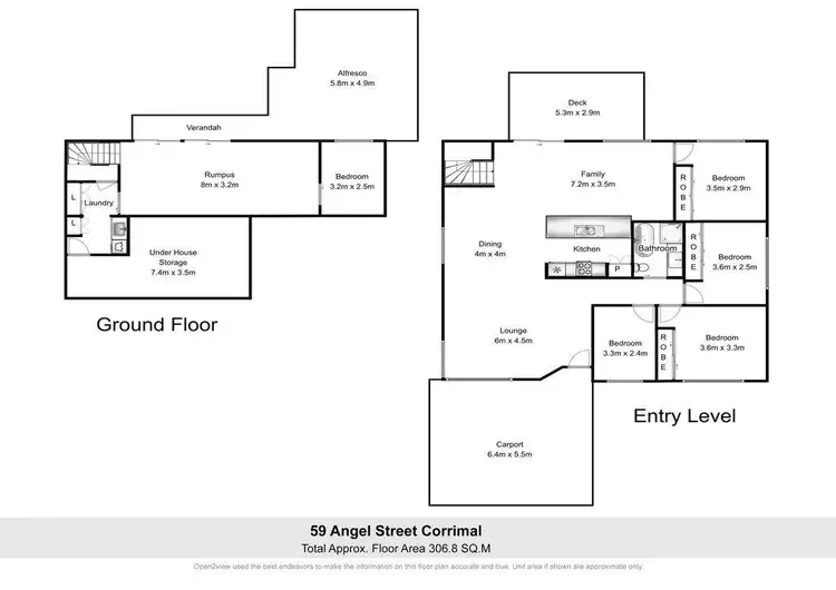 Floorplan of Homely house listing, 59 Angel Street, Corrimal NSW 2518