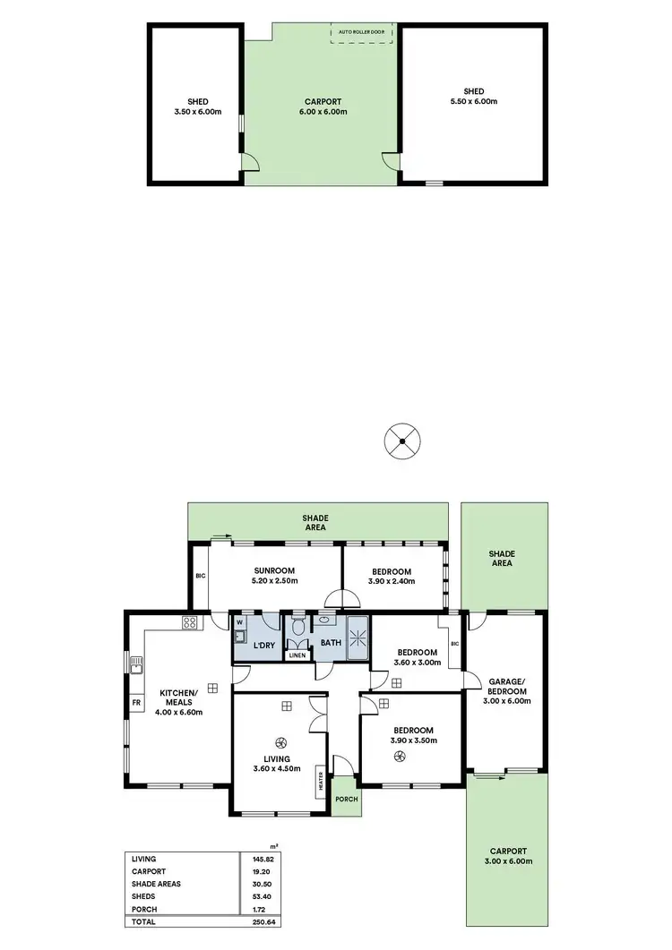 Floorplan of Homely house listing, 40 Charles Sturt Avenue, Grange SA 5022