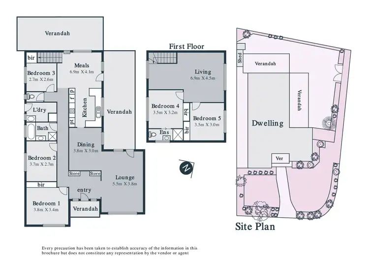 Floorplan of Homely house listing, 13 Greenbrook Drive, Epping VIC 3076
