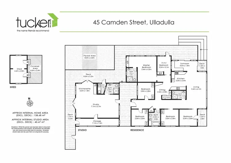 Floorplan of Homely house listing, 45 Camden Street, Ulladulla NSW 2539