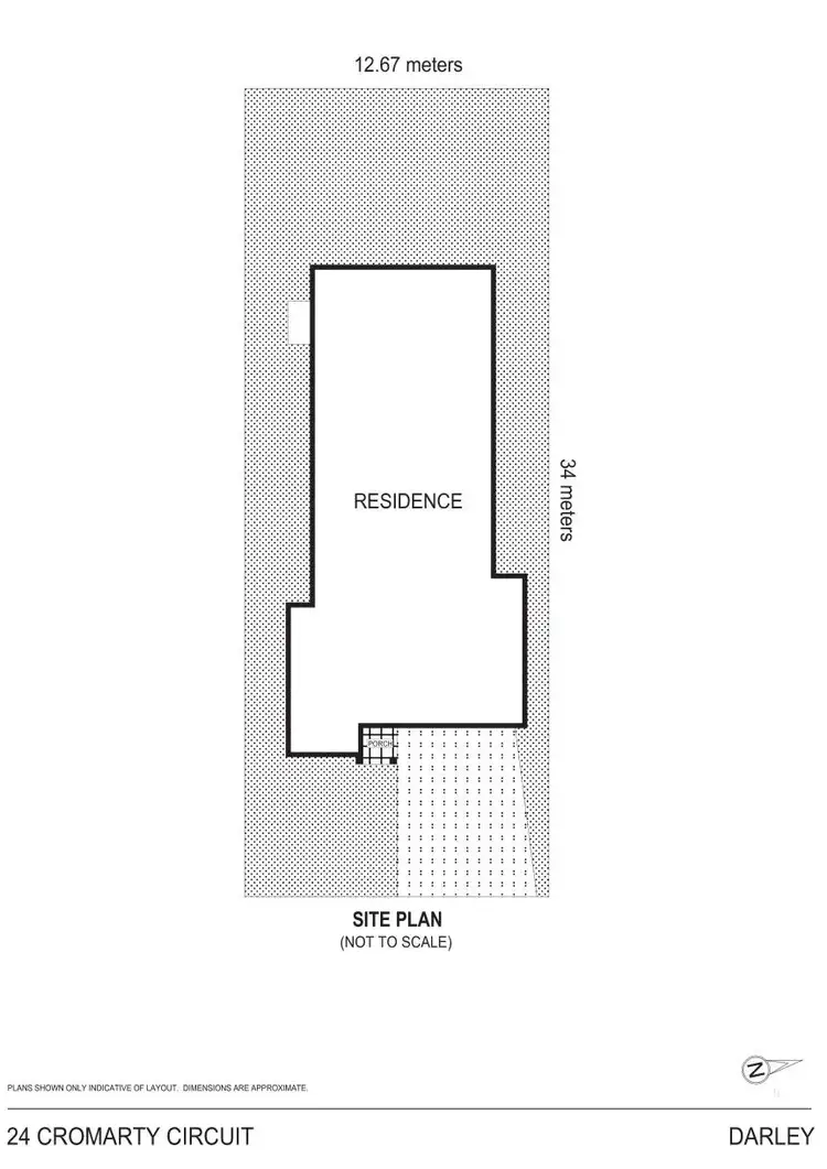 Floorplan of Homely house listing, 24 Cromarty Circuit, Darley VIC 3340