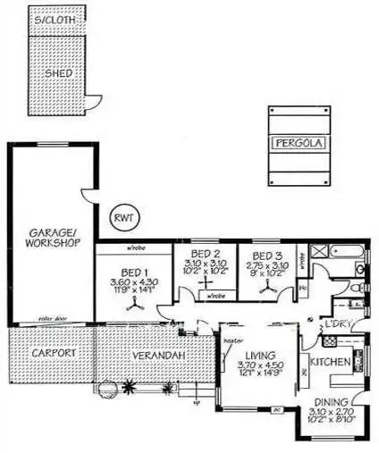 Floorplan of Homely house listing, 34 Carol Drive, Para Hills SA 5096