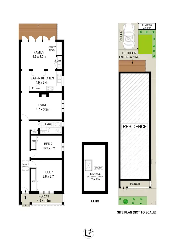 Floorplan of Homely house listing, 38 Despointes Street, Marrickville NSW 2204