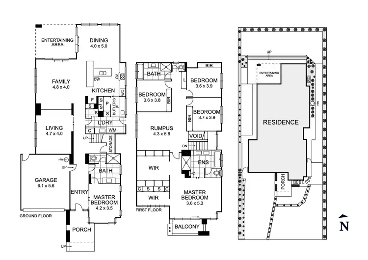 Floorplan of Homely house listing, 60 Eram Road, Box Hill North VIC 3129