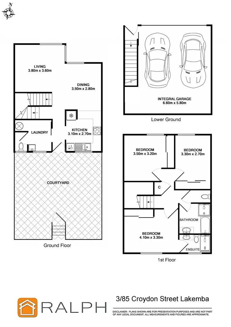 Floorplan of Homely house listing, 3/85 Croydon Street, Lakemba NSW 2195