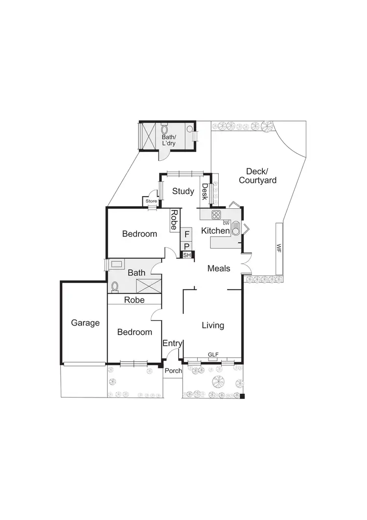 Floorplan of Homely house listing, 20 Gordon Avenue, Elwood VIC 3184