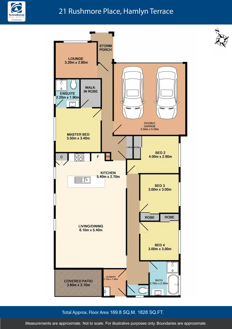 Floorplan of Homely house listing, 21 Rushmore Place, Hamlyn Terrace NSW 2259