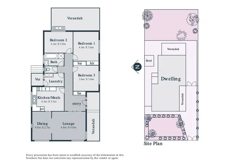 Floorplan of Homely house listing, 2 Lockton Avenue, Reservoir VIC 3073