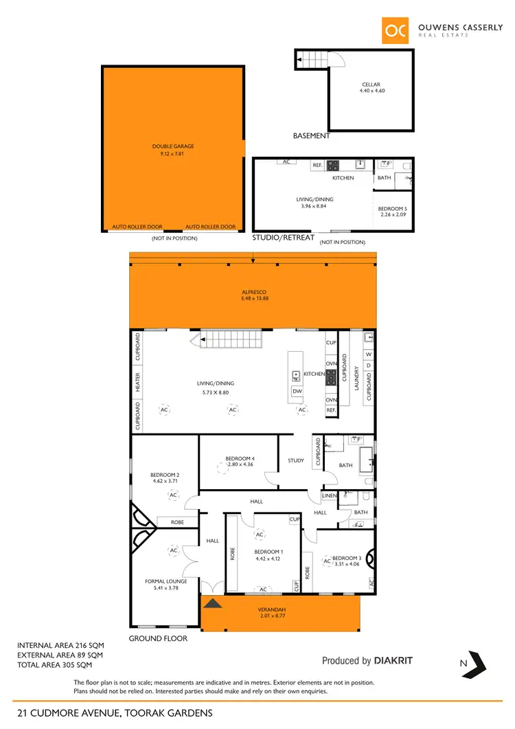 Floorplan of Homely house listing, 21 Cudmore Avenue, Toorak Gardens SA 5065