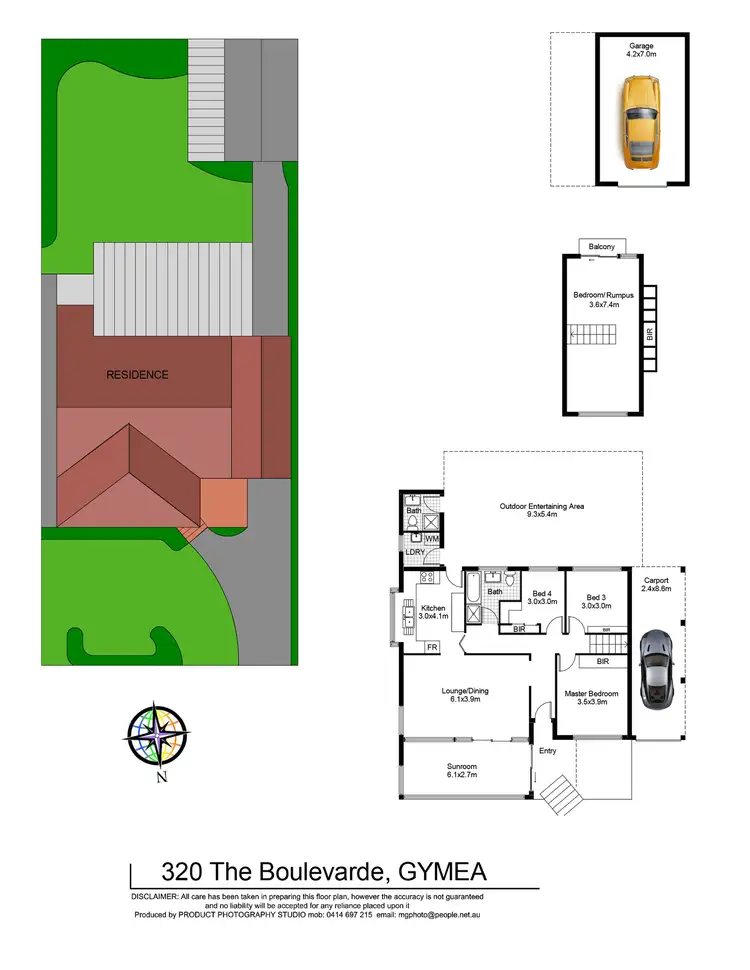 Floorplan of Homely house listing, 320 The Boulevarde, Gymea NSW 2227