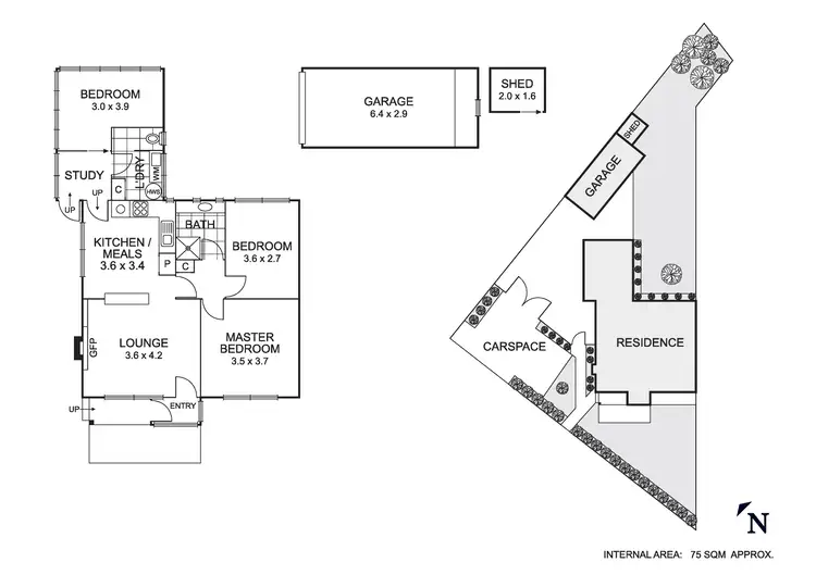 Floorplan of Homely house listing, 34 Jackson Parade, Coburg North VIC 3058