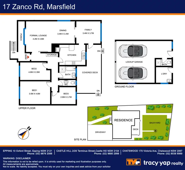 Floorplan of Homely house listing, 17 Zanco Road, Marsfield NSW 2122