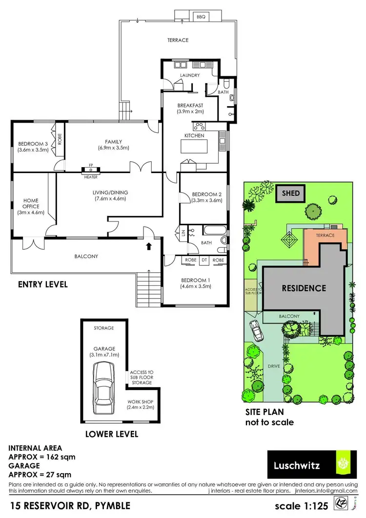 Floorplan of Homely house listing, 15 Reservoir Road, Pymble NSW 2073