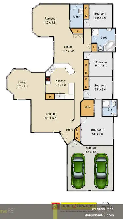 Floorplan of Homely house listing, 1 Waltham Way, Glenwood NSW 2768