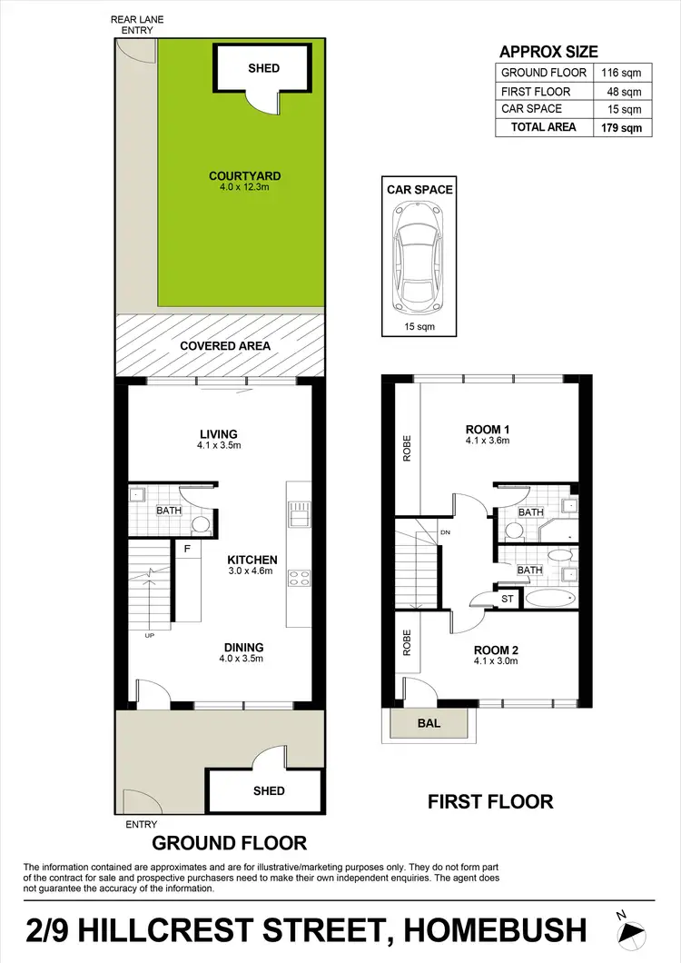 Floorplan of Homely apartment listing, 2/9-19 Hillcrest Street, Homebush NSW 2140