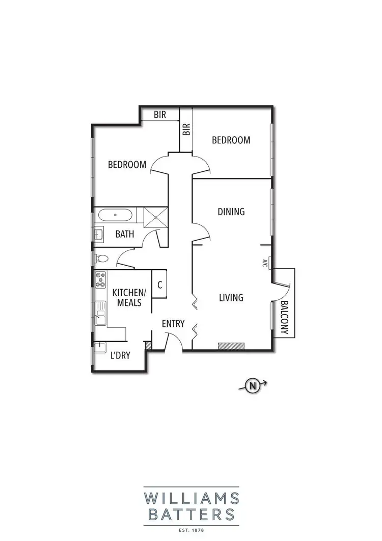 Floorplan of Homely apartment listing, 11/22 Kensington Road, South Yarra VIC 3141