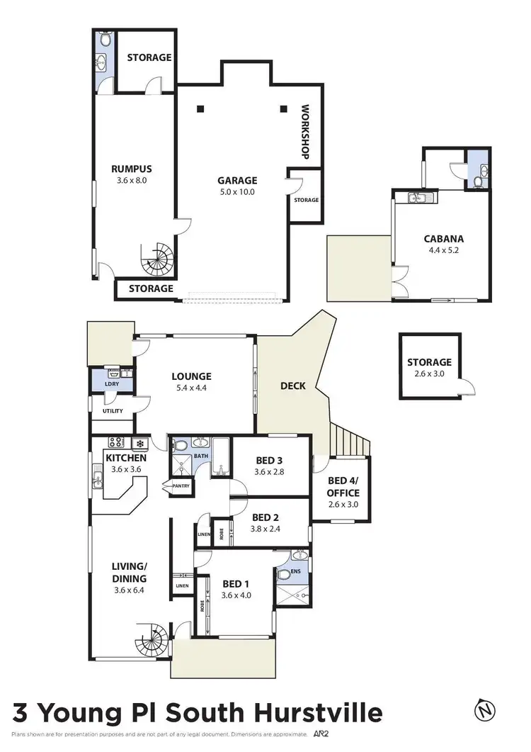 Floorplan of Homely house listing, 3 Young Place, South Hurstville NSW 2221