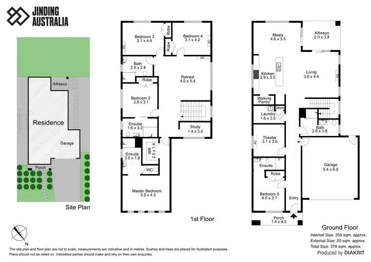 Floorplan of Homely house listing, 73 Stoneleigh Circuit, Williams Landing VIC 3027