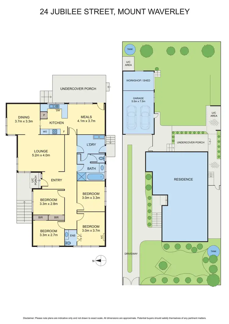 Floorplan of Homely house listing, 24 Jubilee Street, Mount Waverley VIC 3149