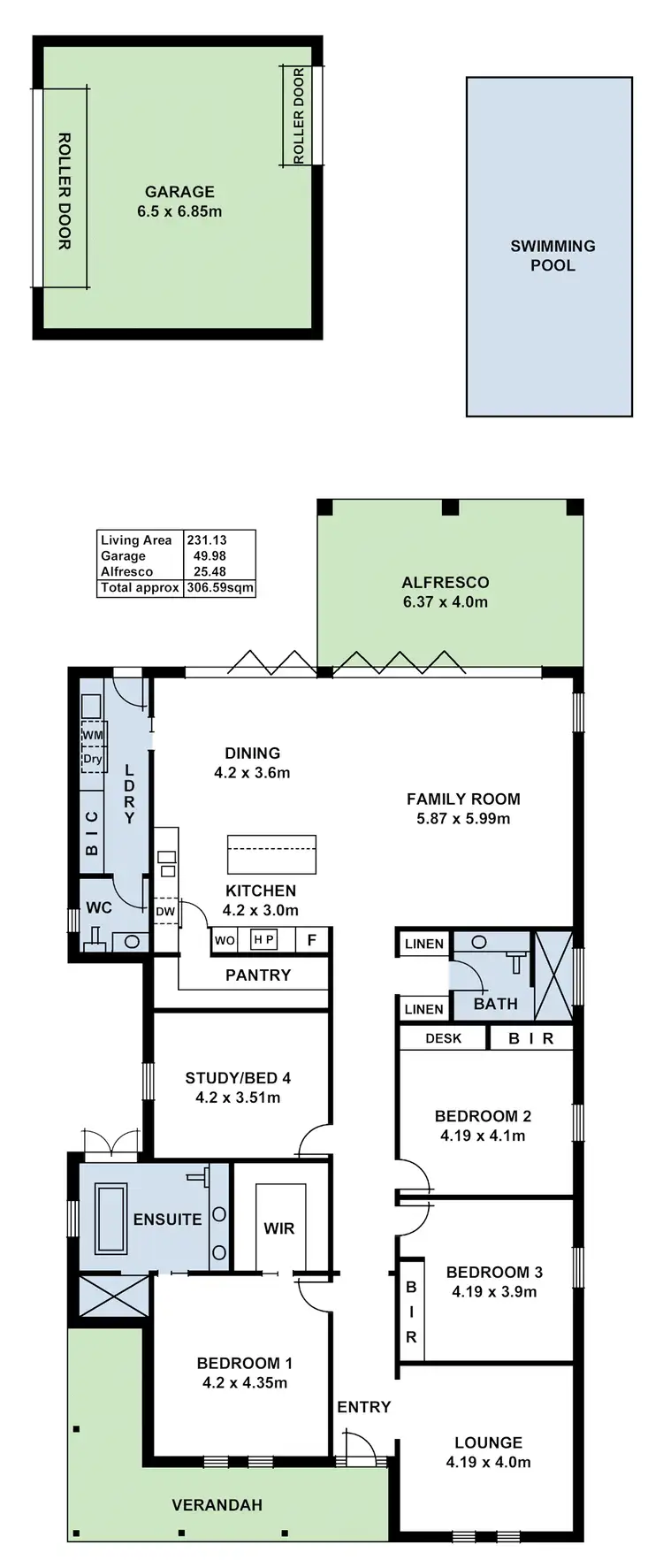 Floorplan of Homely house listing, 8 Egmont Terrace, Erindale SA 5066