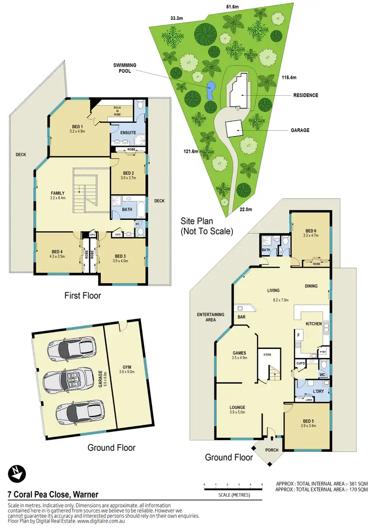 Floorplan of Homely house listing, 7 Coral Pea Close, Warner QLD 4500