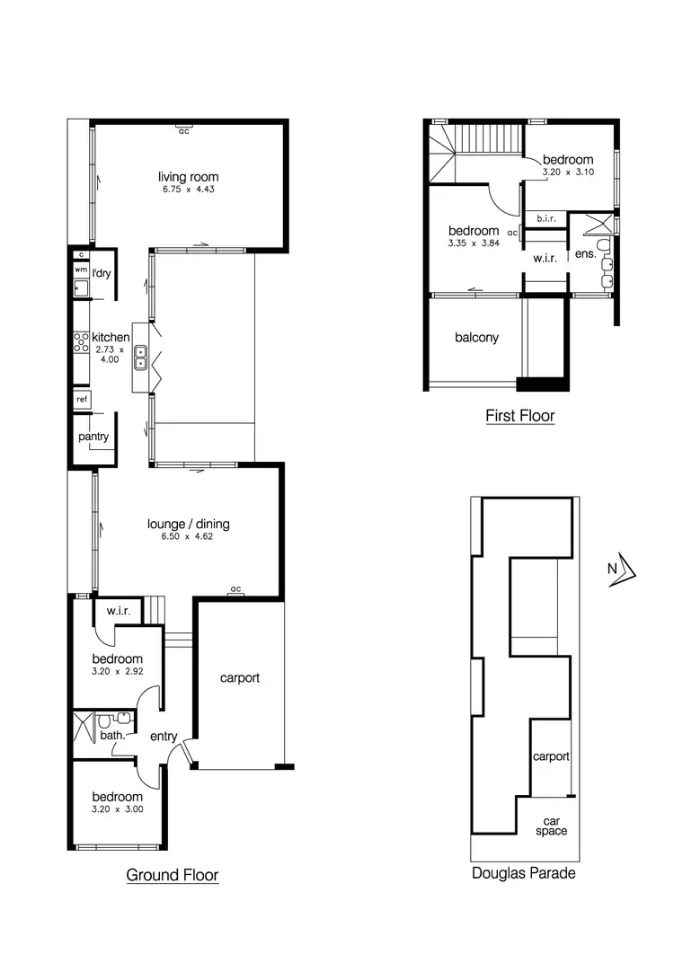 Floorplan of Homely house listing, 241 Douglas Parade, Newport VIC 3015