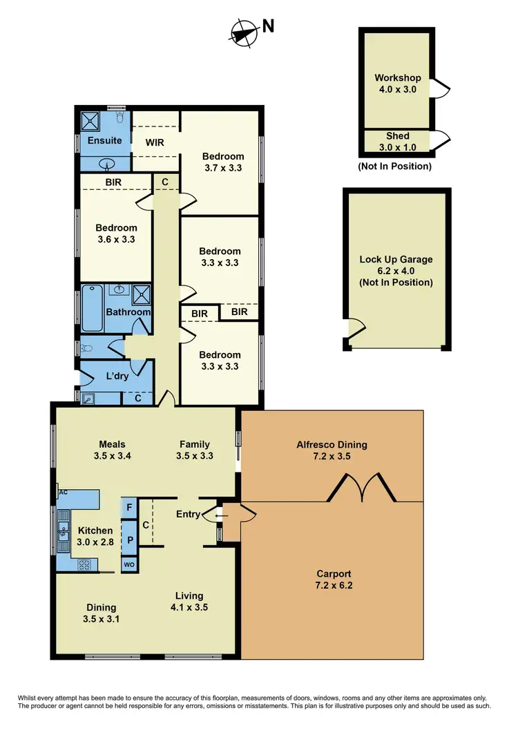 Floorplan of Homely house listing, 15 Carawah Retreat, St Albans VIC 3021