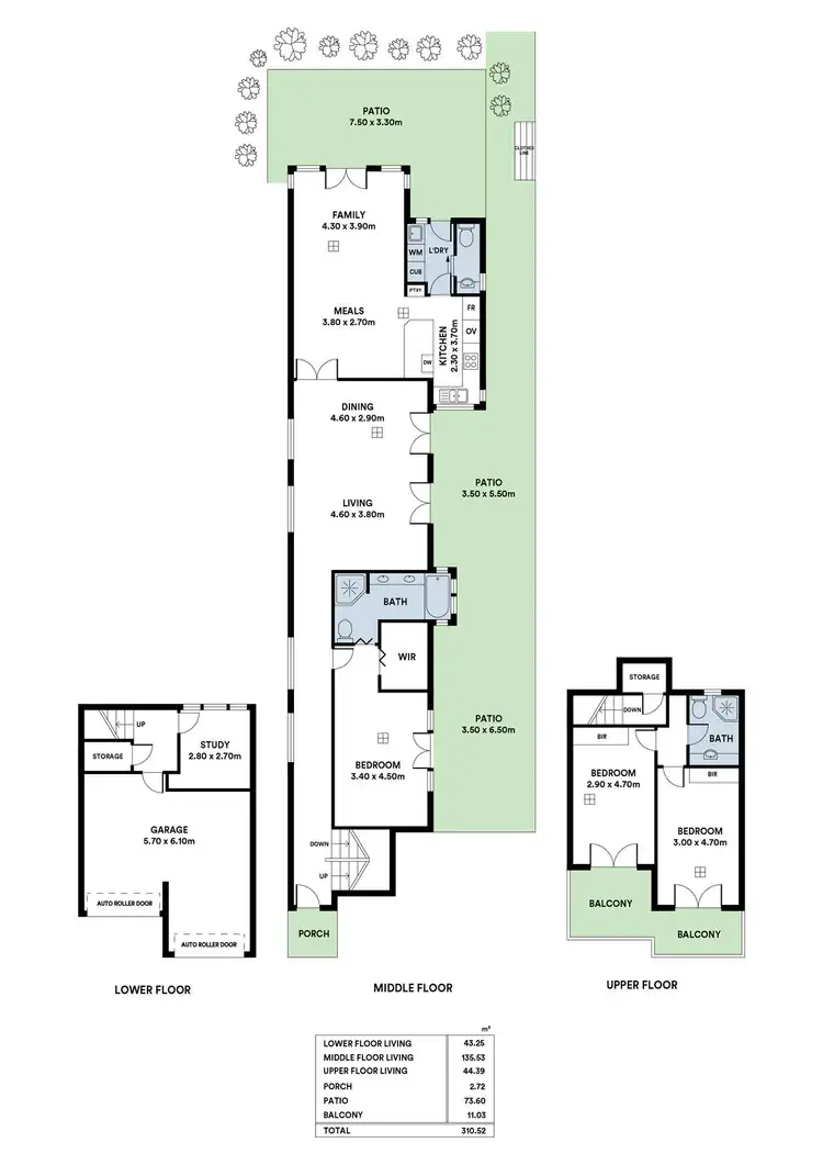 Floorplan of Homely house listing, 7a Cudmore Avenue, Toorak Gardens SA 5065