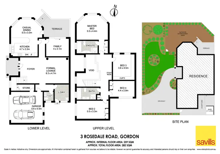 Floorplan of Homely house listing, 3 Rosedale Road, Gordon NSW 2072