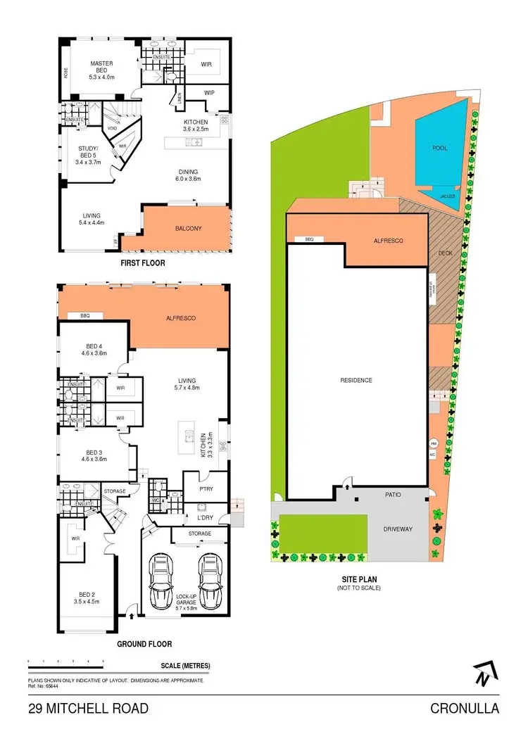 Floorplan of Homely house listing, 29 Mitchell Road, Cronulla NSW 2230