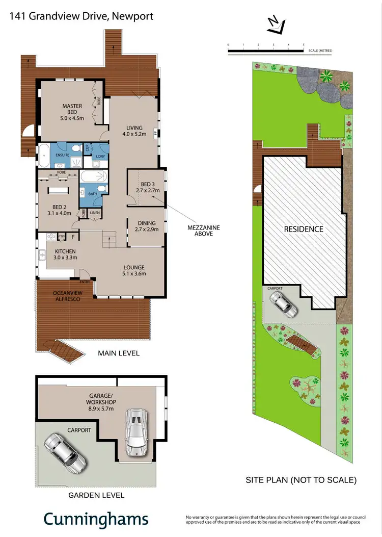 Floorplan of Homely house listing, 141 Grandview Drive, Newport NSW 2106