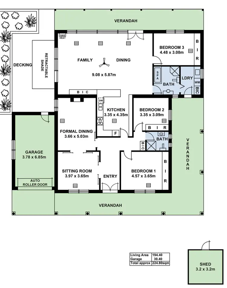 Floorplan of Homely house listing, 20 Harvey Avenue, Westbourne Park SA 5041