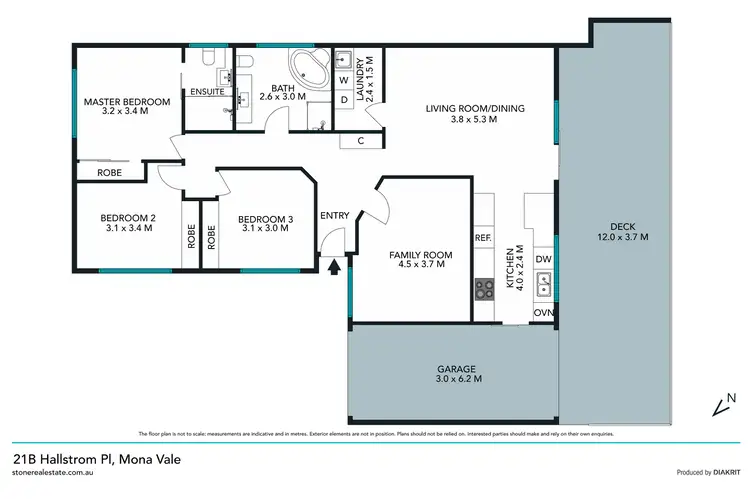 Floorplan of Homely house listing, 21B Hallstrom Place, Mona Vale NSW 2103