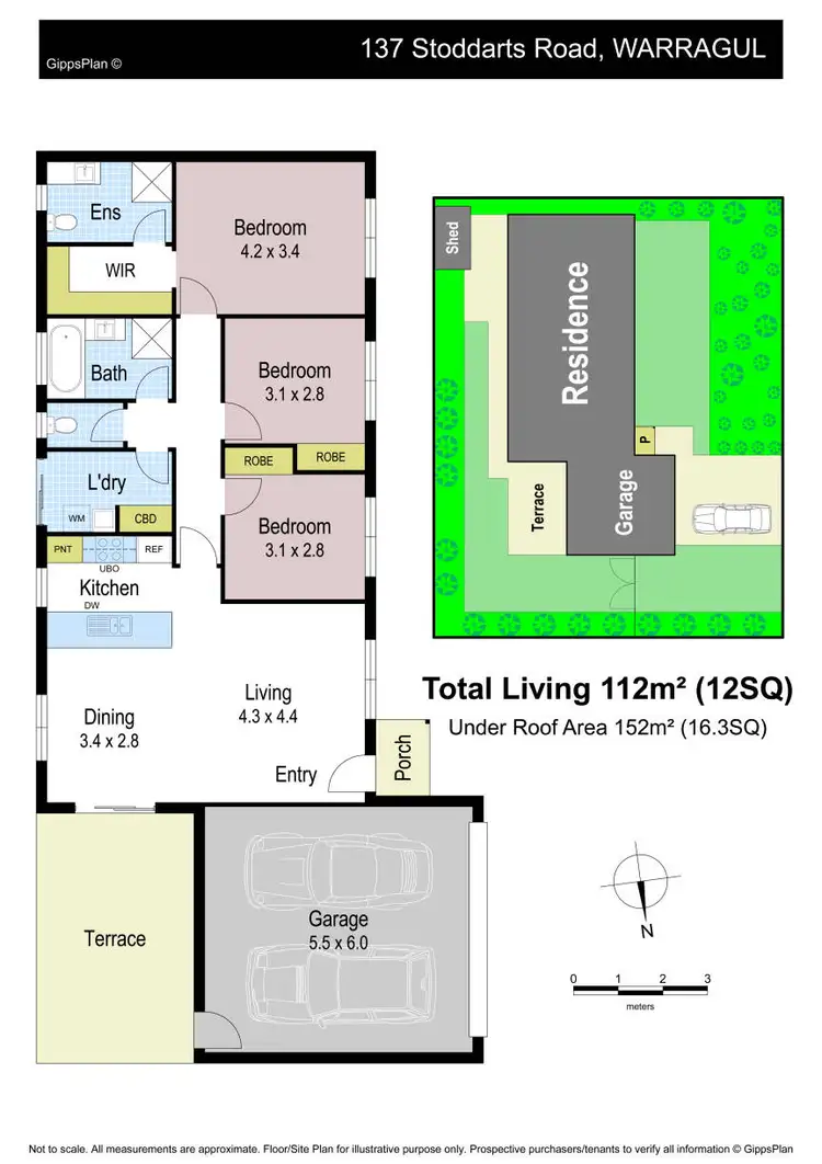 Floorplan of Homely house listing, 137 Stoddarts Road, Warragul VIC 3820