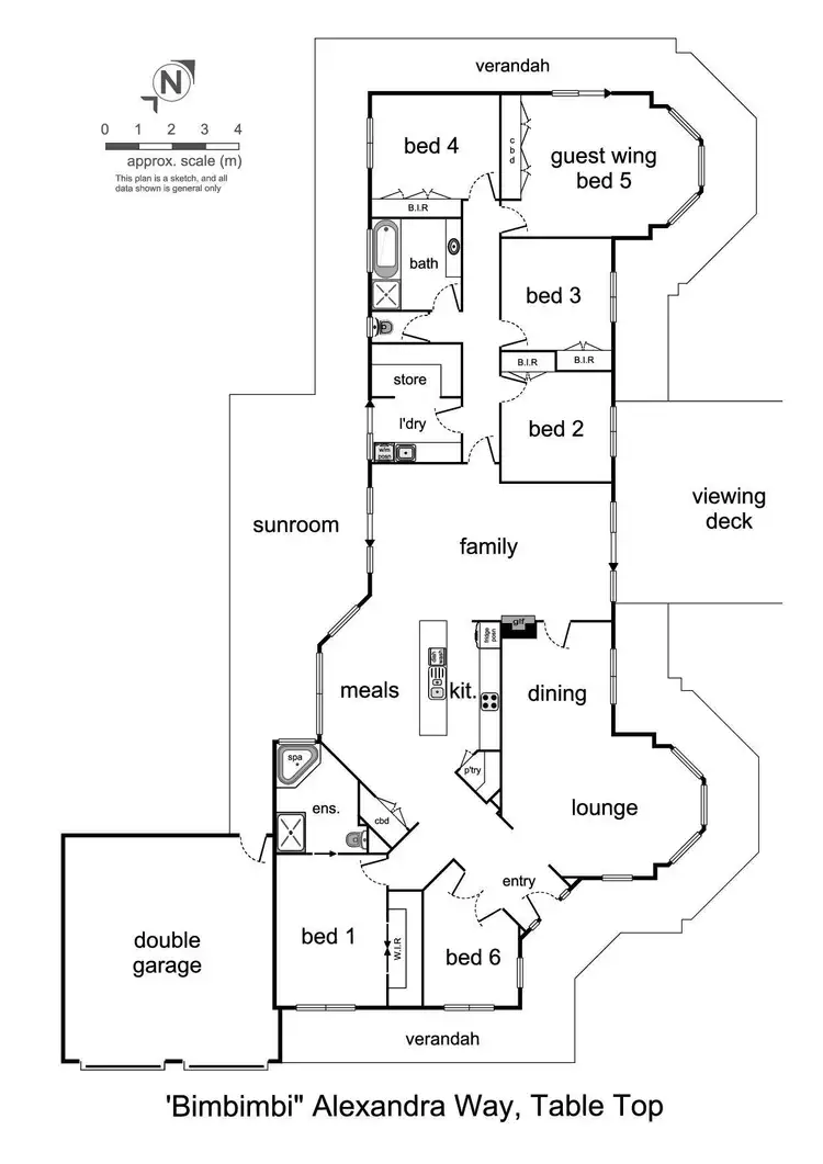 Floorplan of Homely house listing, 125 Alexandra Way, Table Top NSW 2640