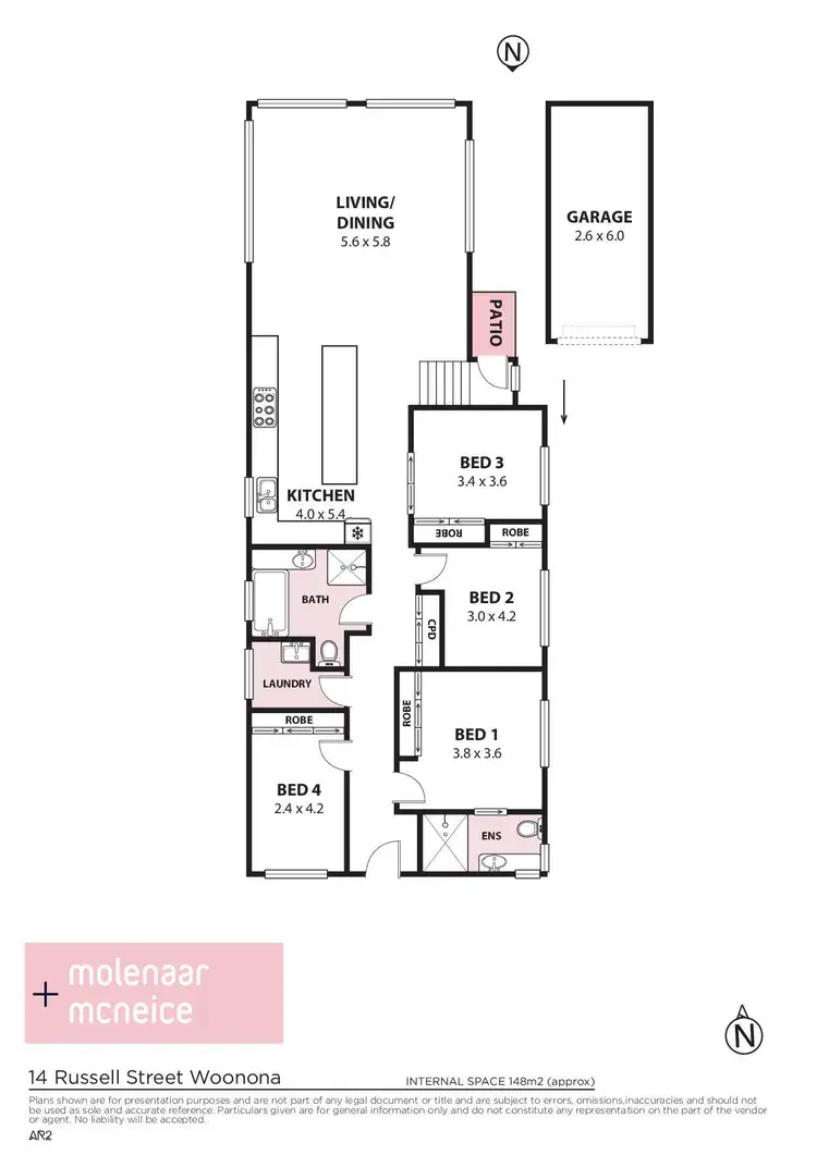 Floorplan of Homely house listing, 14 Russell Street, Woonona NSW 2517