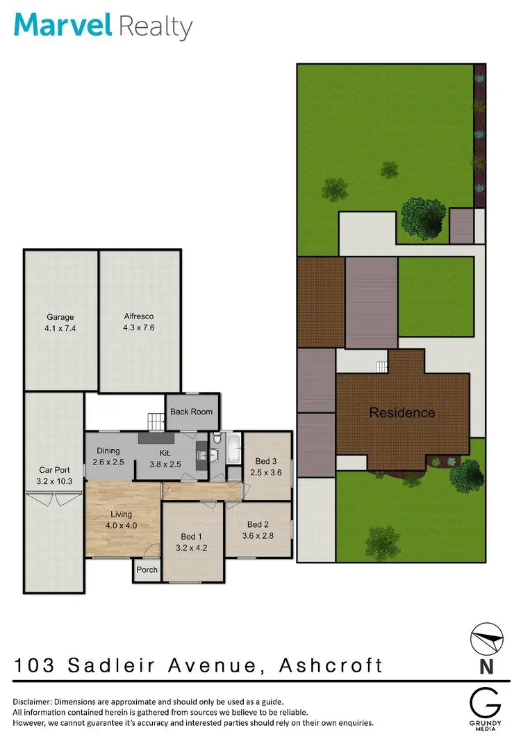 Floorplan of Homely house listing, 103 Sadleir Avenue, Ashcroft NSW 2168
