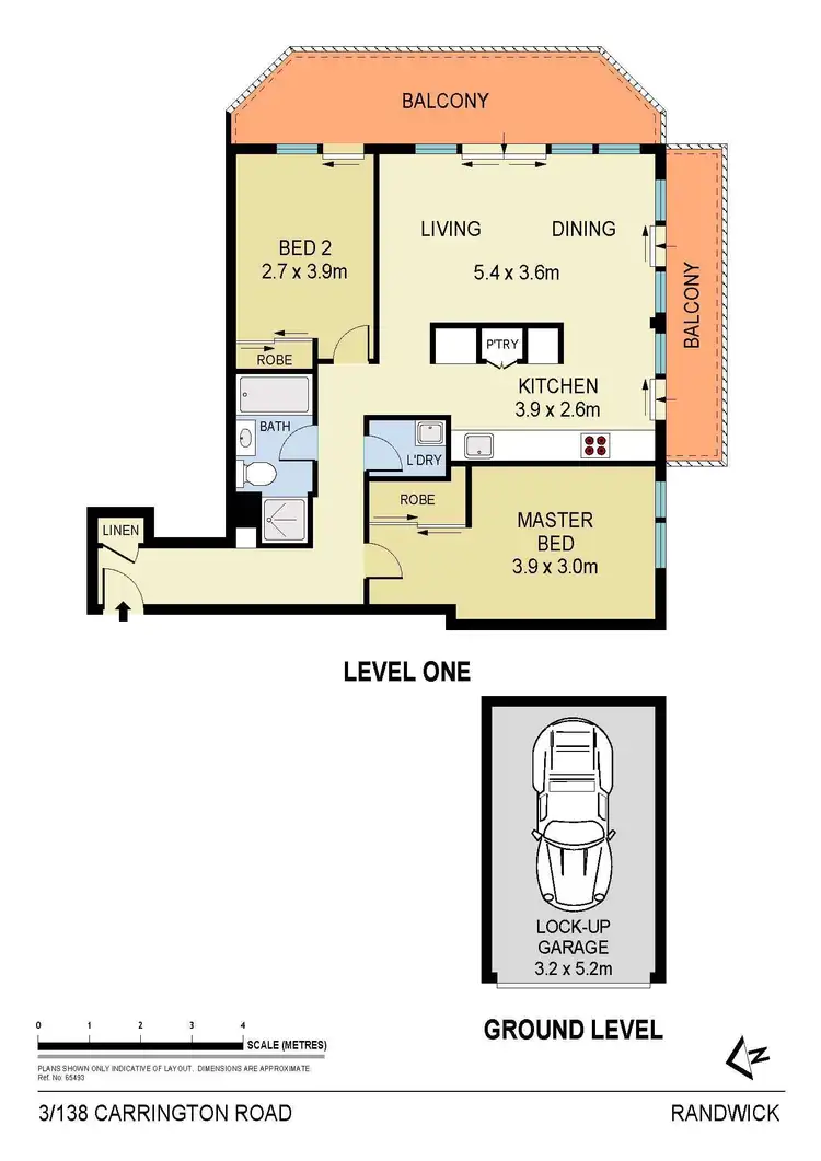 Floorplan of Homely apartment listing, 3/138 Carrington Road, Randwick NSW 2031
