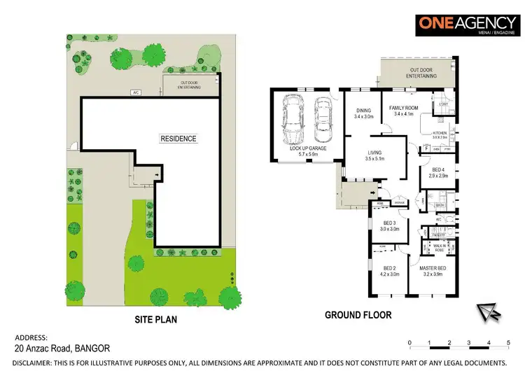 Floorplan of Homely house listing, 20 Anzac Road, Bangor NSW 2234