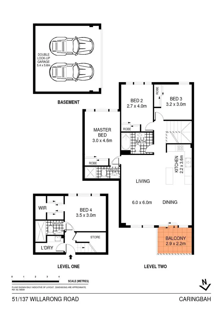 Floorplan of Homely apartment listing, 51/137 Willarong Road, Caringbah NSW 2229