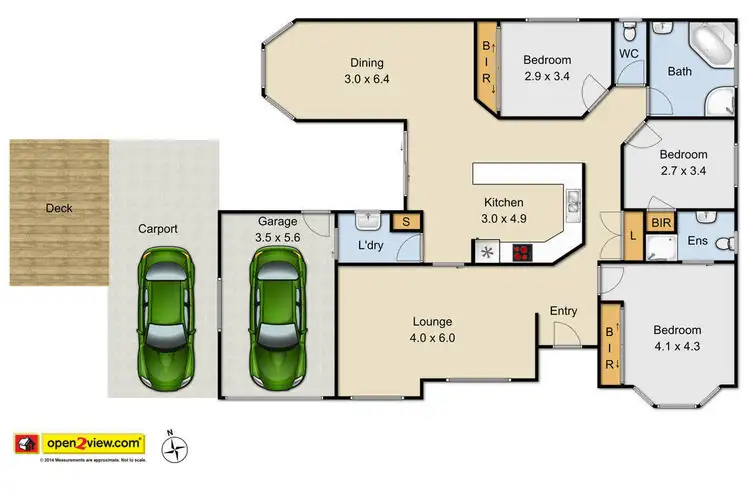 Floorplan of Homely house listing, 6 McMahon Grove, Glenwood NSW 2768