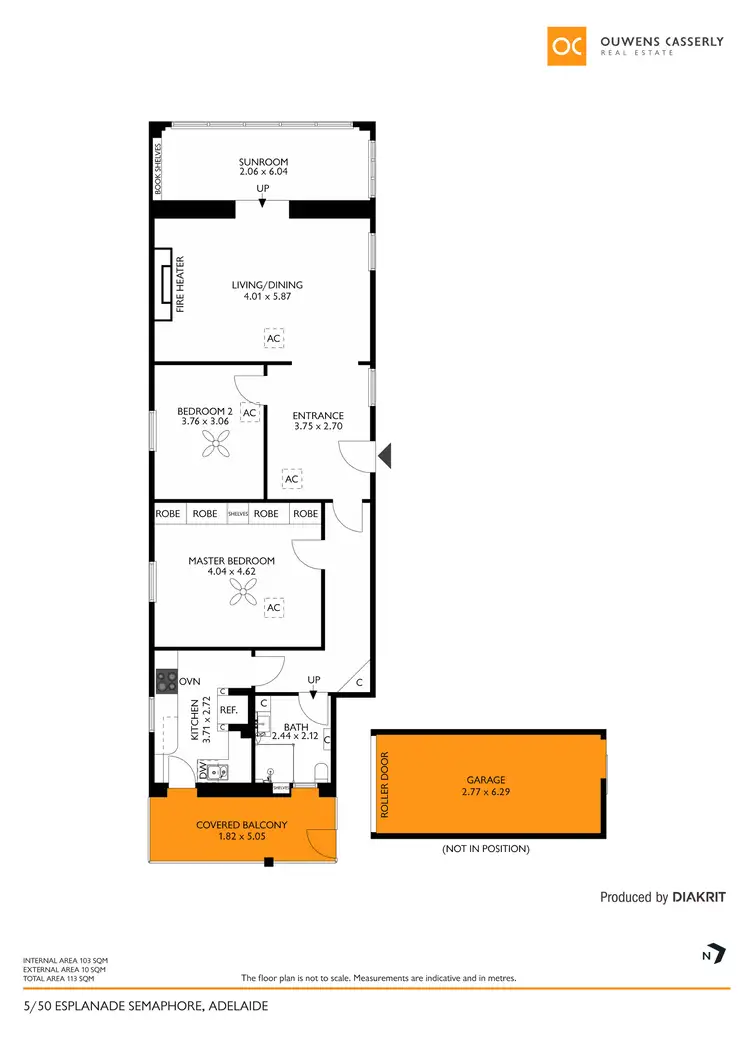 Floorplan of Homely apartment listing, 5/50 Esplanade Esplanade, Semaphore SA 5019