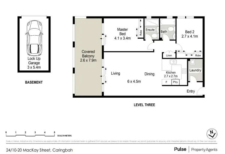 Floorplan of Homely apartment listing, 24/10-20 Mackay Street, Caringbah NSW 2229