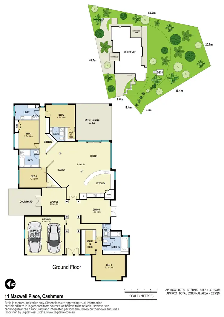 Floorplan of Homely house listing, 11 Maxwell Place, Cashmere QLD 4500