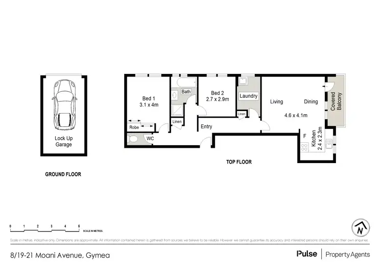 Floorplan of Homely unit listing, 8/19-21 Moani Avenue, Gymea NSW 2227
