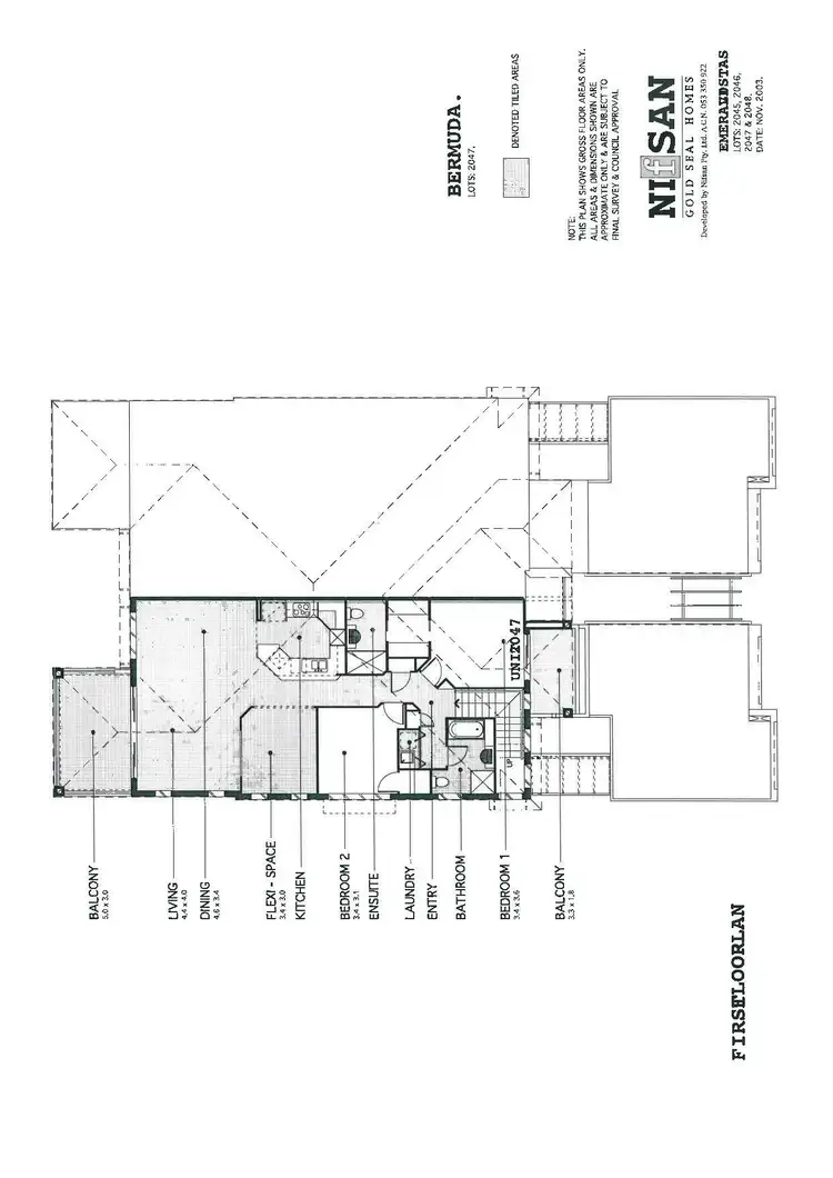 Floorplan of Homely unit listing, 2047/1 The Vistas Drive, Carrara QLD 4211