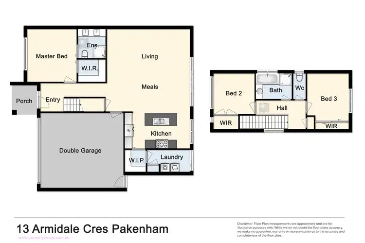 Floorplan of Homely house listing, 13 Armidale Drive, Pakenham VIC 3810
