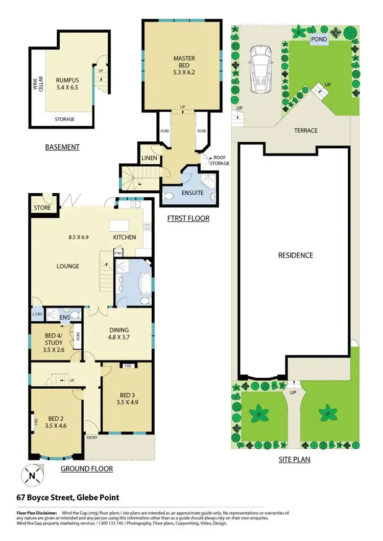 Floorplan of Homely house listing, 67 Boyce Street, Glebe NSW 2037