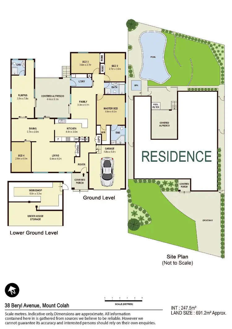 Floorplan of Homely house listing, 38 Beryl Avenue, Mount Colah NSW 2079