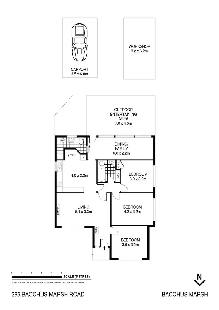 Floorplan of Homely land listing, 289 Main Street, Bacchus Marsh VIC 3340